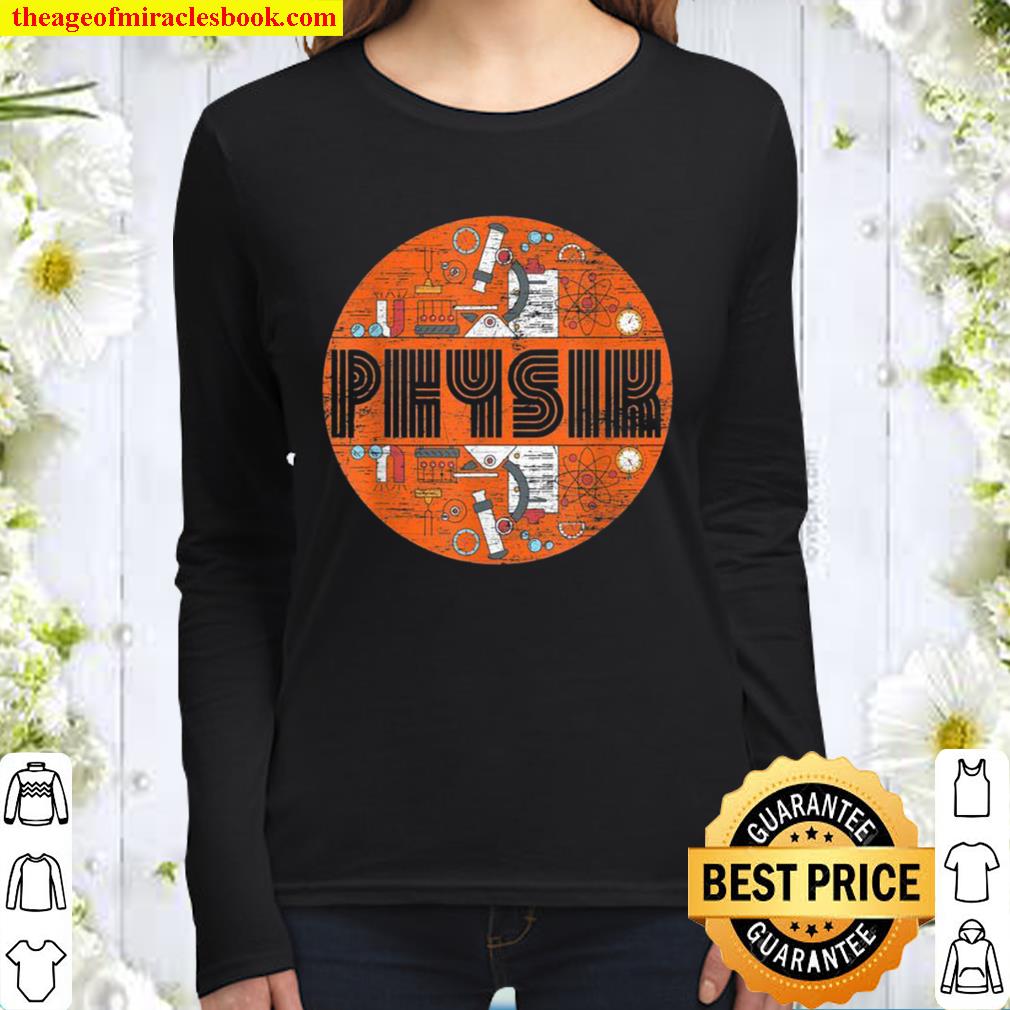 Physics Experiment Science Nerd Physics Women Long Sleeved