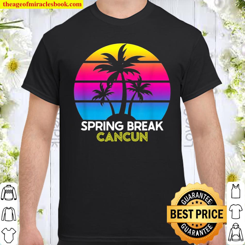 Spring Break Cancun Mexico Beach Cruise Group Matching Trip Shirt