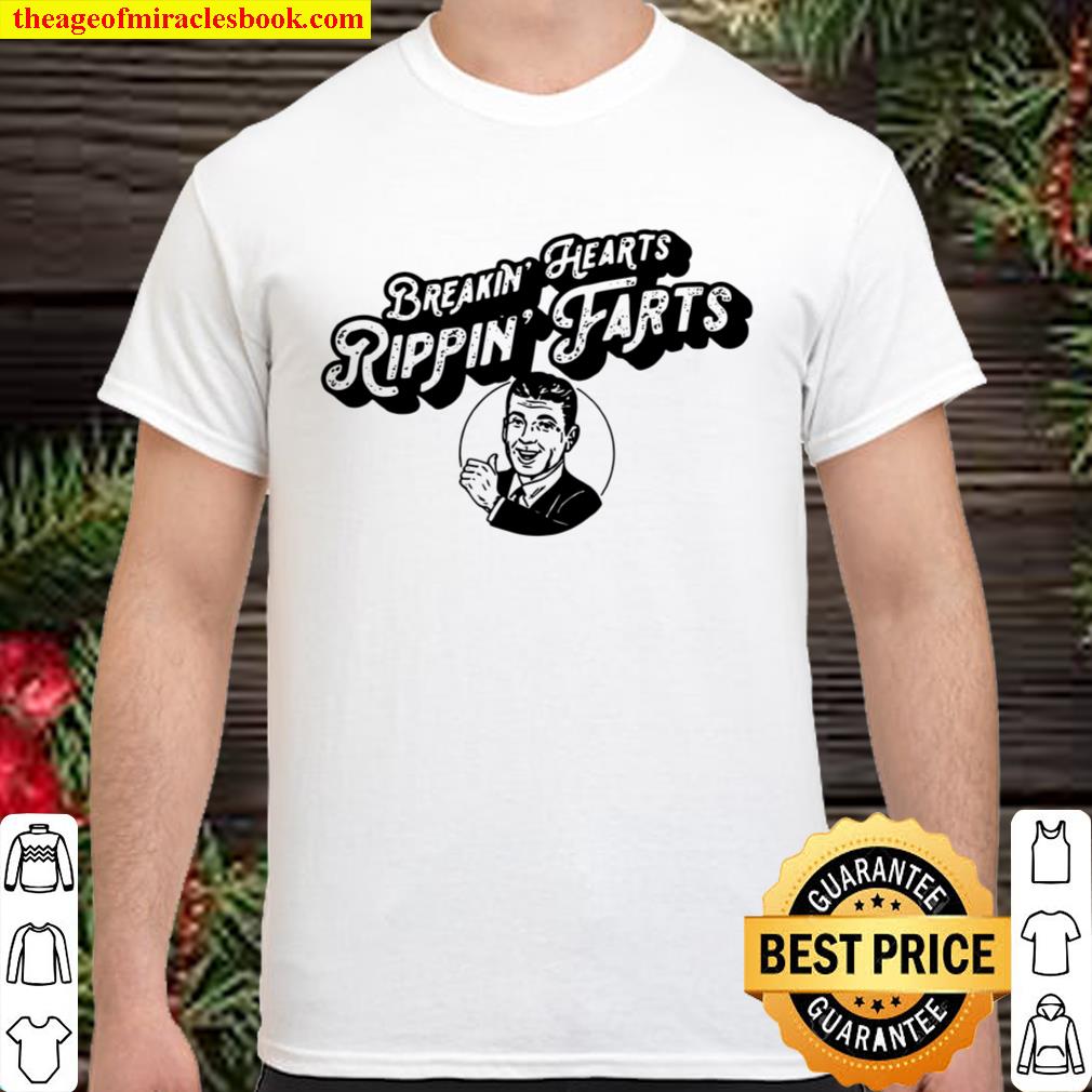 Stealing Hearts & Blasting Farts Retro Man hot Shirt, Hoodie, Long Sleeved, SweatShirt