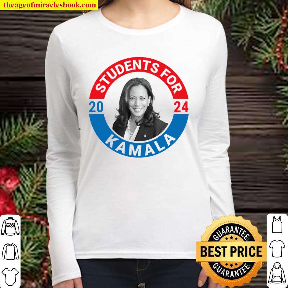Students for Kamala Harris Women Long Sleeved