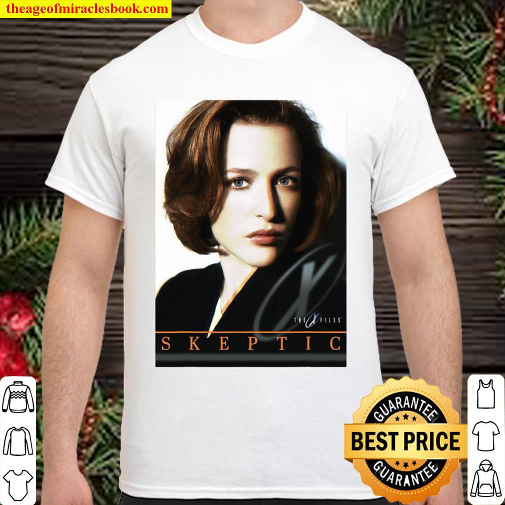 The X-Files Dana Scully Skeptic Portrait hot Shirt, Hoodie, Long Sleeved, SweatShirt