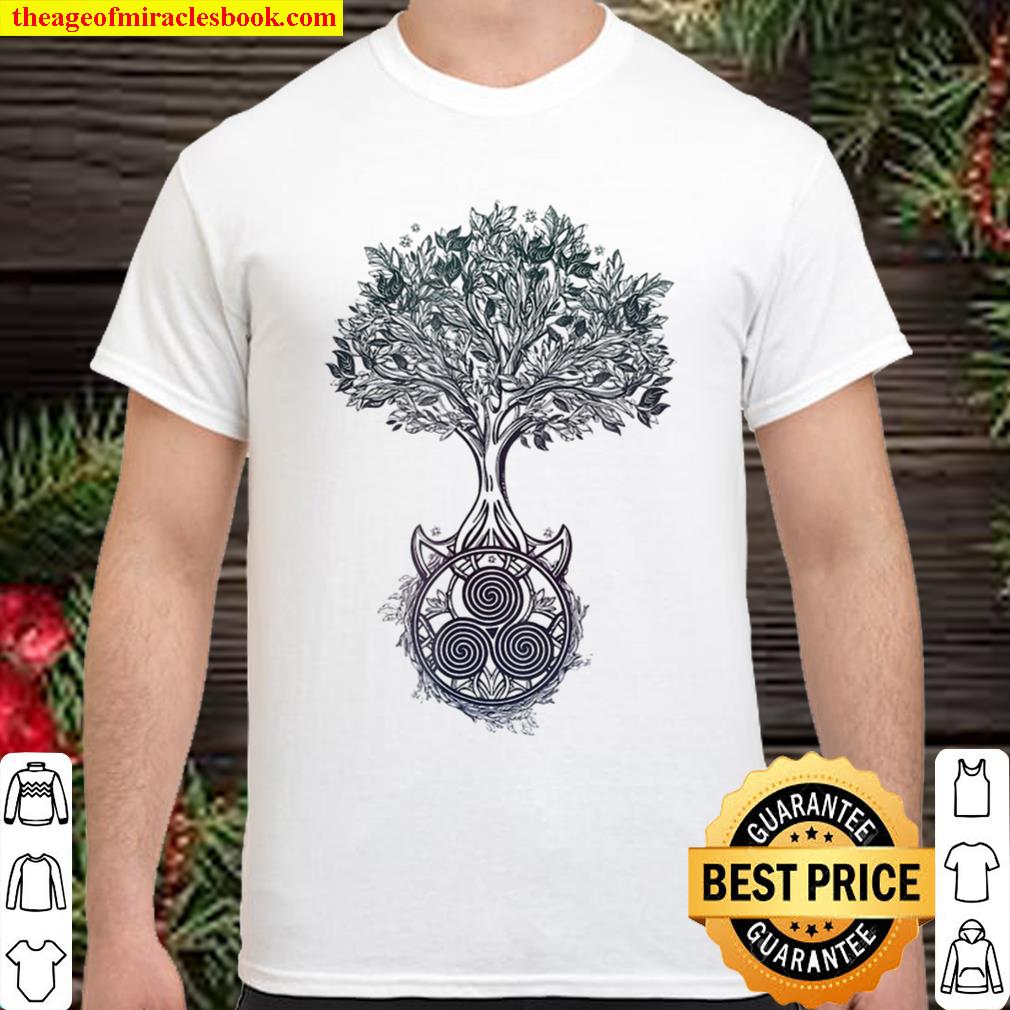 Tree Of Life Viking Celtic Knot Spiritual Symbol Tee new Shirt, Hoodie, Long Sleeved, SweatShirt