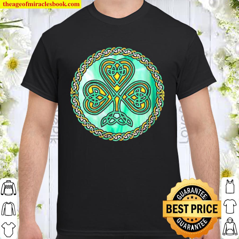 Womens Celtic Knot Shamrock Irish Ireland hot Shirt, Hoodie, Long Sleeved, SweatShirt