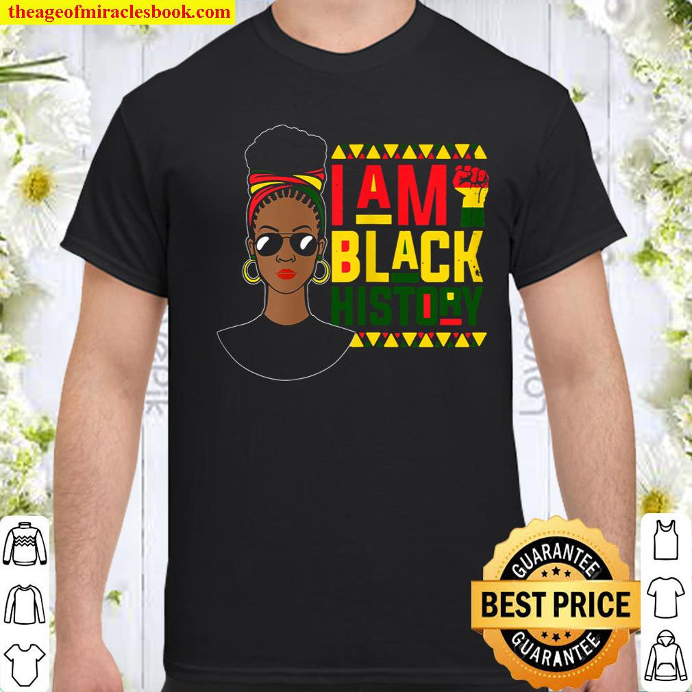 Womens Woman…I Am Black History T-Shirt