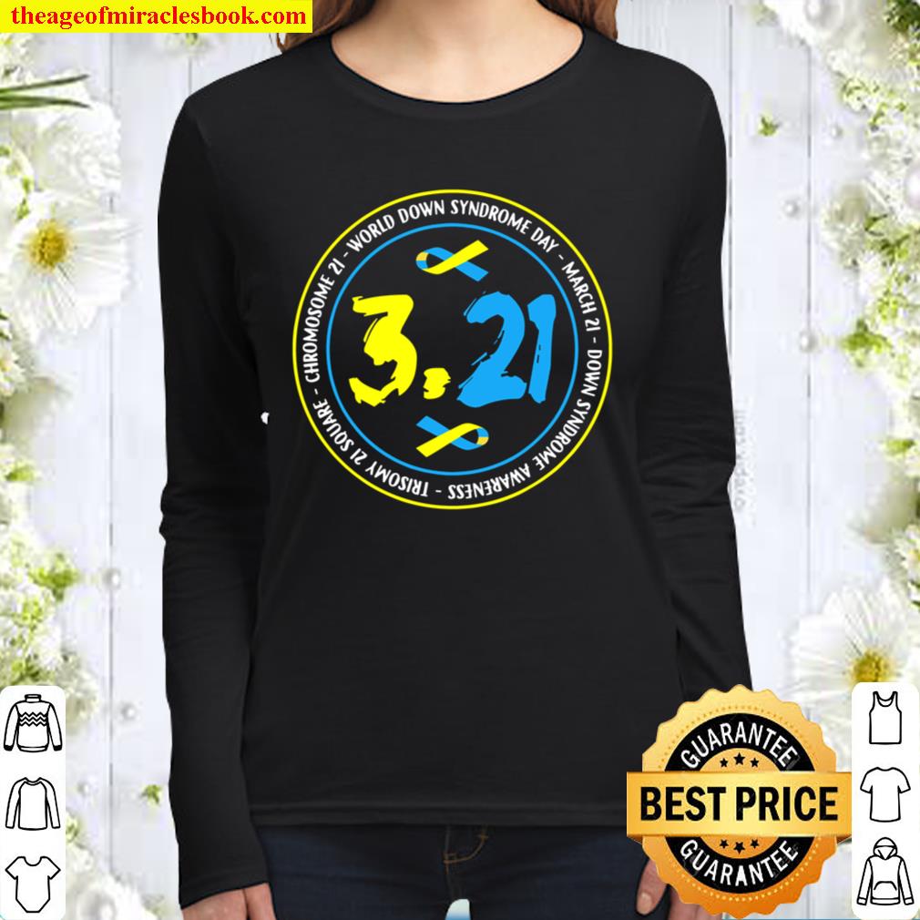 321 World Down Syndrome Awareness Women Long Sleeved