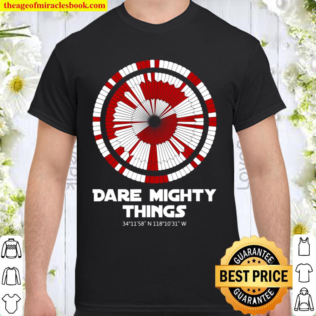 Dare Mighty Things Perseverance Mars Rover Landing Pattern new Shirt, Hoodie, Long Sleeved, SweatShirt