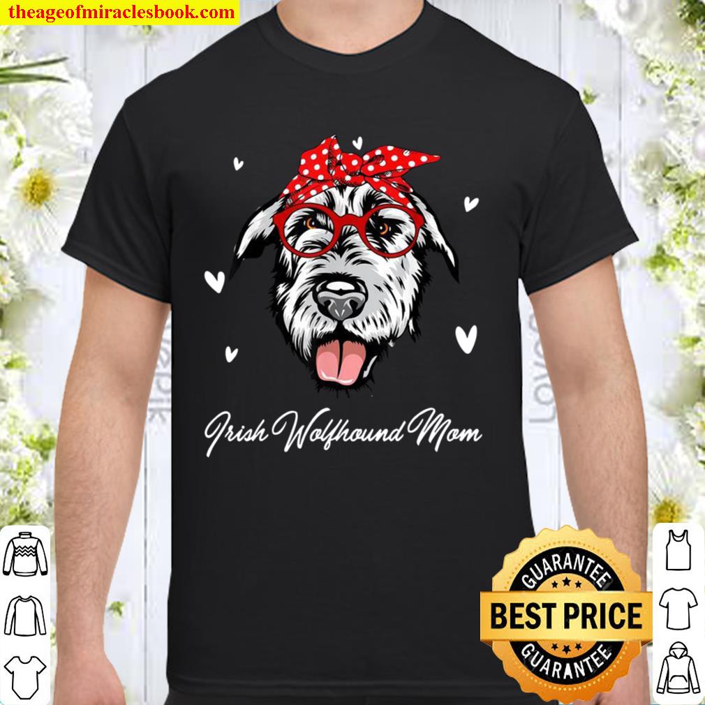 Irish Wolfhound Mom Leopard Print Dogs Mother Day new Shirt, Hoodie, Long Sleeved, SweatShirt
