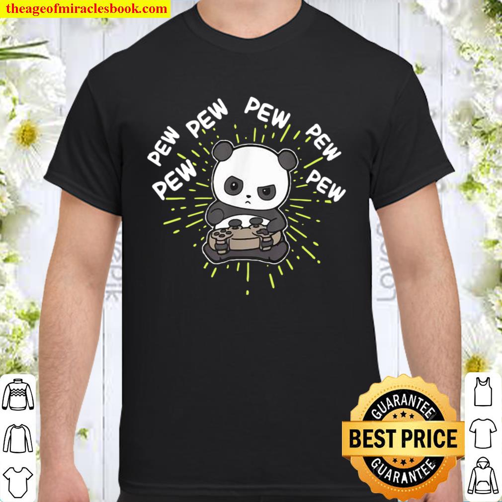 Pew Pew Gaming Panda limited Shirt, Hoodie, Long Sleeved, SweatShirt