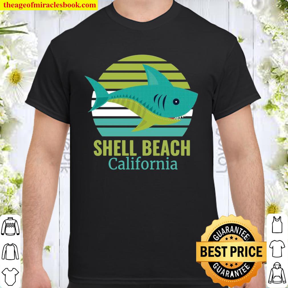 Shell Beach California Shark limited Shirt, Hoodie, Long Sleeved, SweatShirt