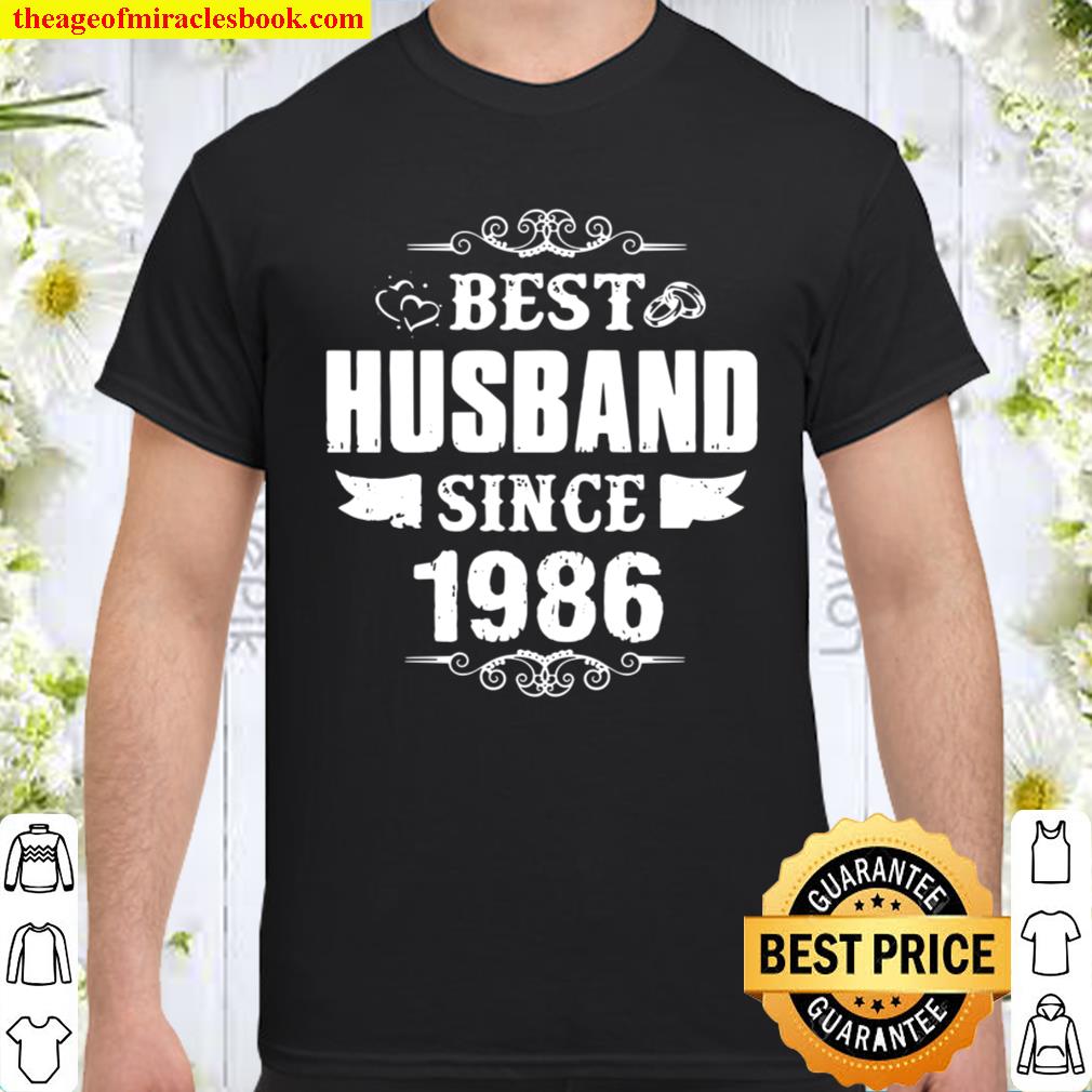 35th Wedding Anniversary Best Husband Since 1986 limited Shirt, Hoodie, Long Sleeved, SweatShirt 35th Wedding Anniversary Best Husband Since 1986 limited Shirt, Hoodie, Long Sleeved, SweatShirt