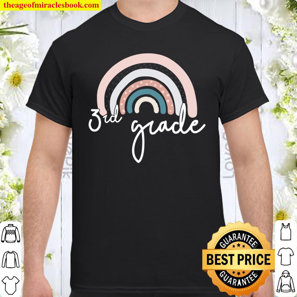 3Rd Grade Third Grade Teacher Rainbow Back To School shirt, hoodie, tank top, sweater