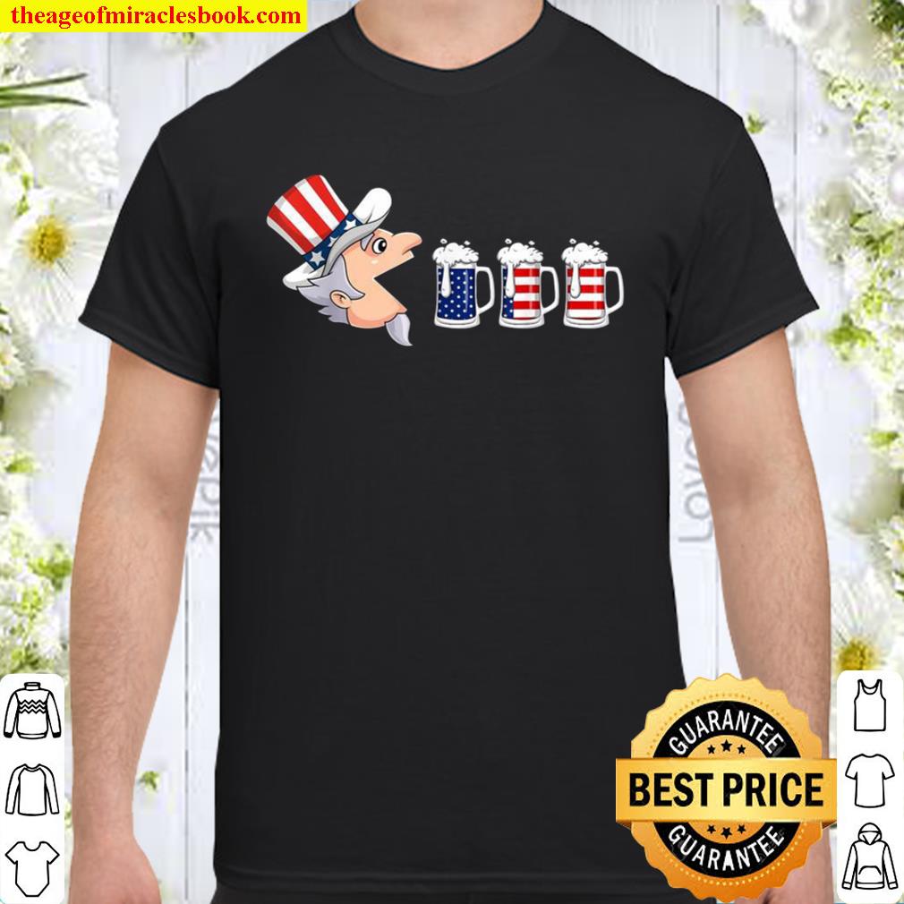4th Of July Uncle Sam American Flag Beer Drinking limited Shirt, Hoodie, Long Sleeved, SweatShirt 4th Of July Uncle Sam American Flag Beer Drinking limited Shirt, Hoodie, Long Sleeved, SweatShirt