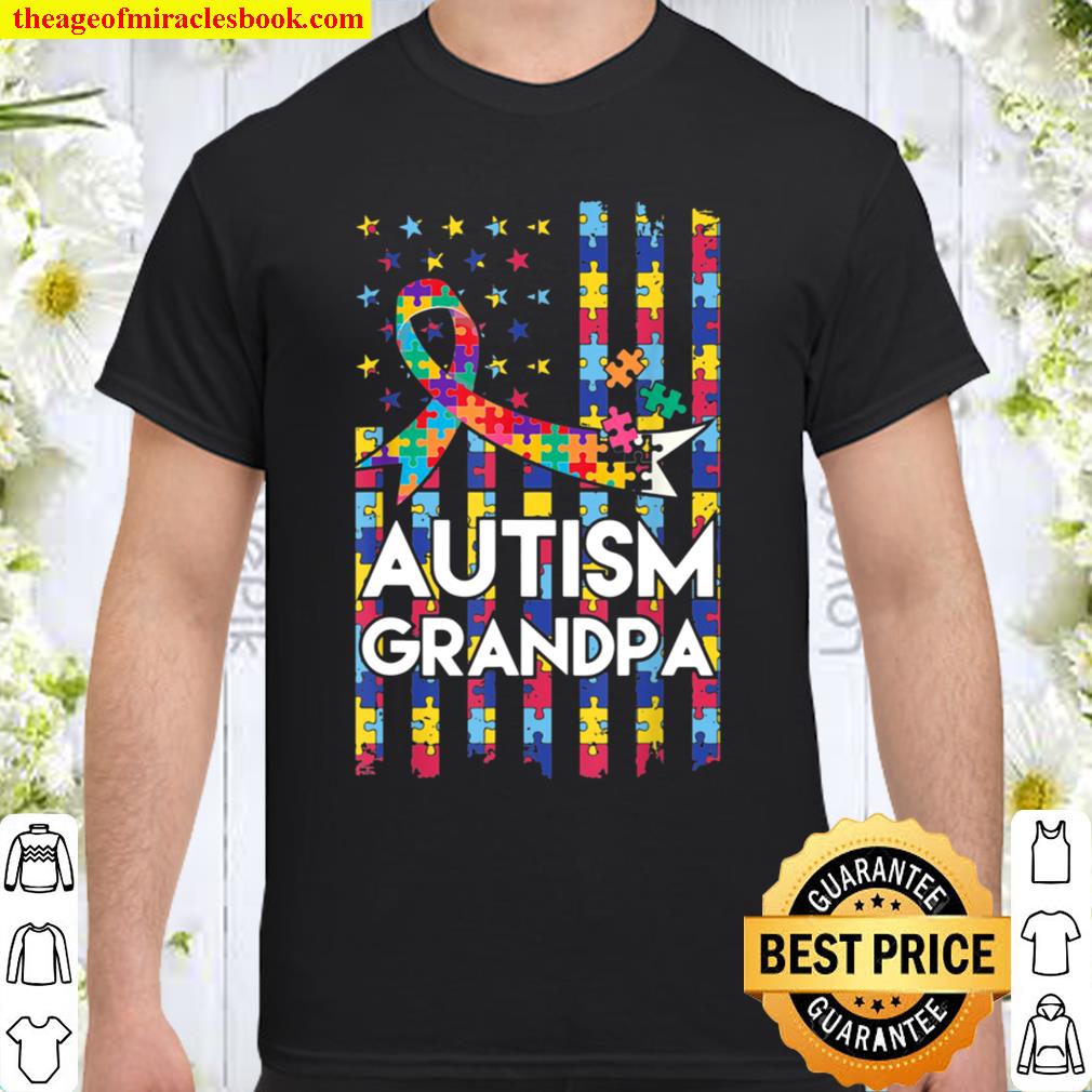 Autism Grandpa Vintage US Flag Essential hot Shirt, Hoodie, Long Sleeved, SweatShirt Autism Grandpa Vintage US Flag Essential hot Shirt, Hoodie, Long Sleeved, SweatShirt