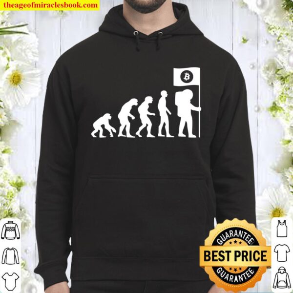 Bitcoin Crypto Evolution Revolution Hoodie