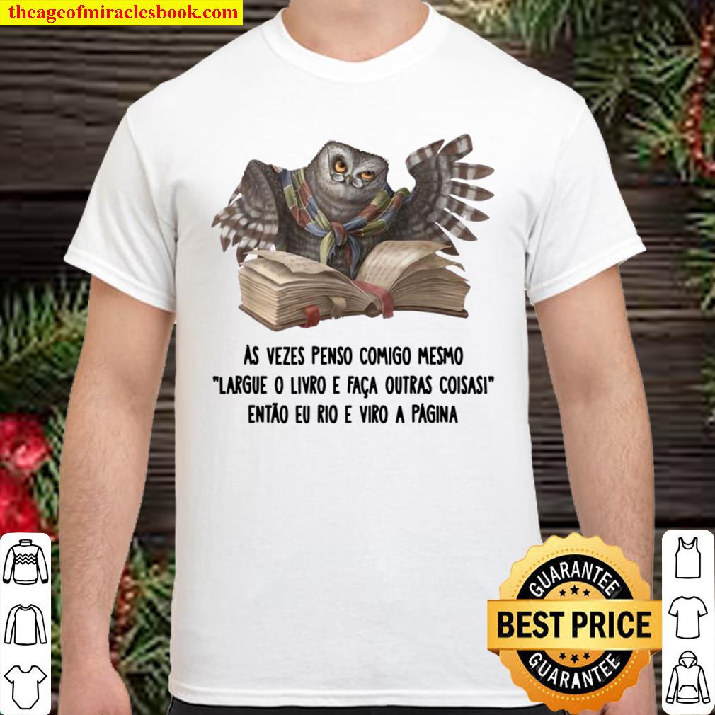 Drop Book & Get Stuff Done Then Laugh & Turn Page Spanish Shirt
