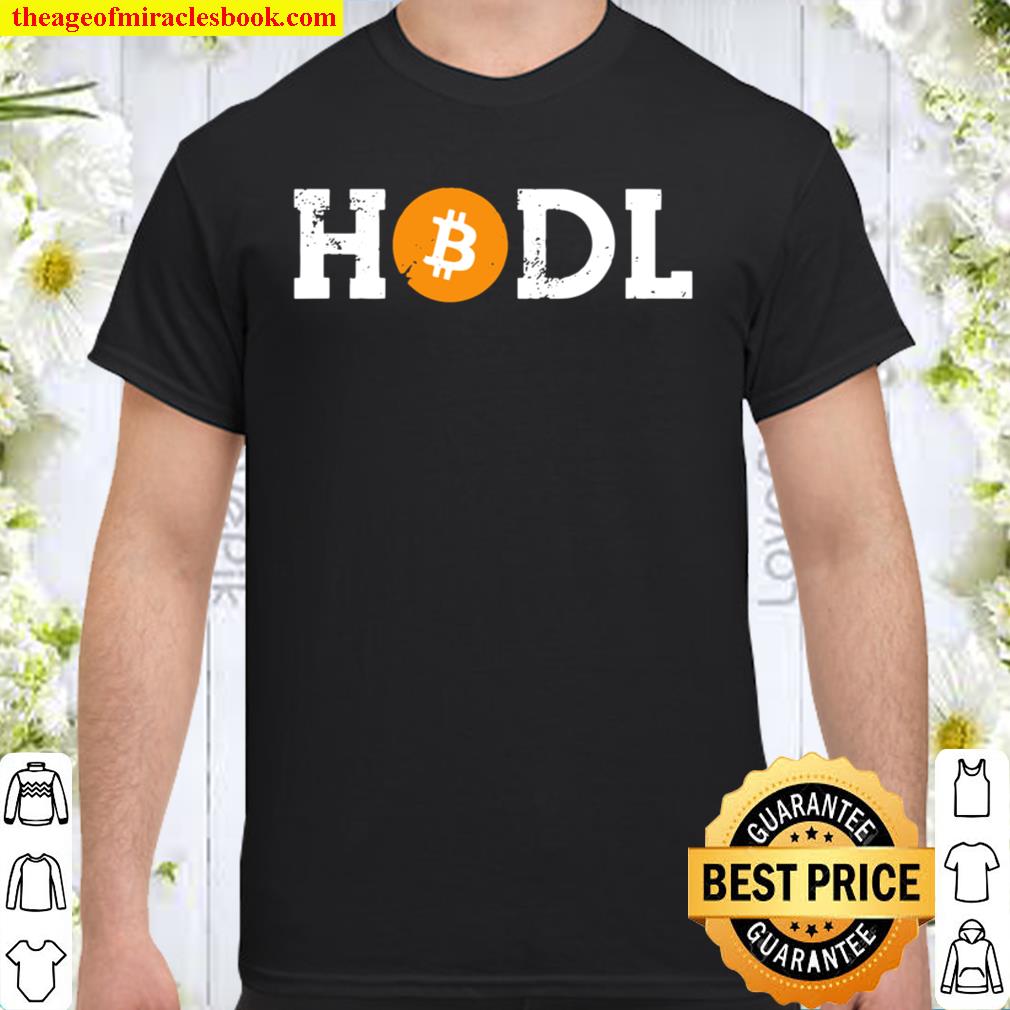 Hodl Bitcoin Hodl Vintage Distressed Bitcoin Logo hot Shirt, Hoodie, Long Sleeved, SweatShirt