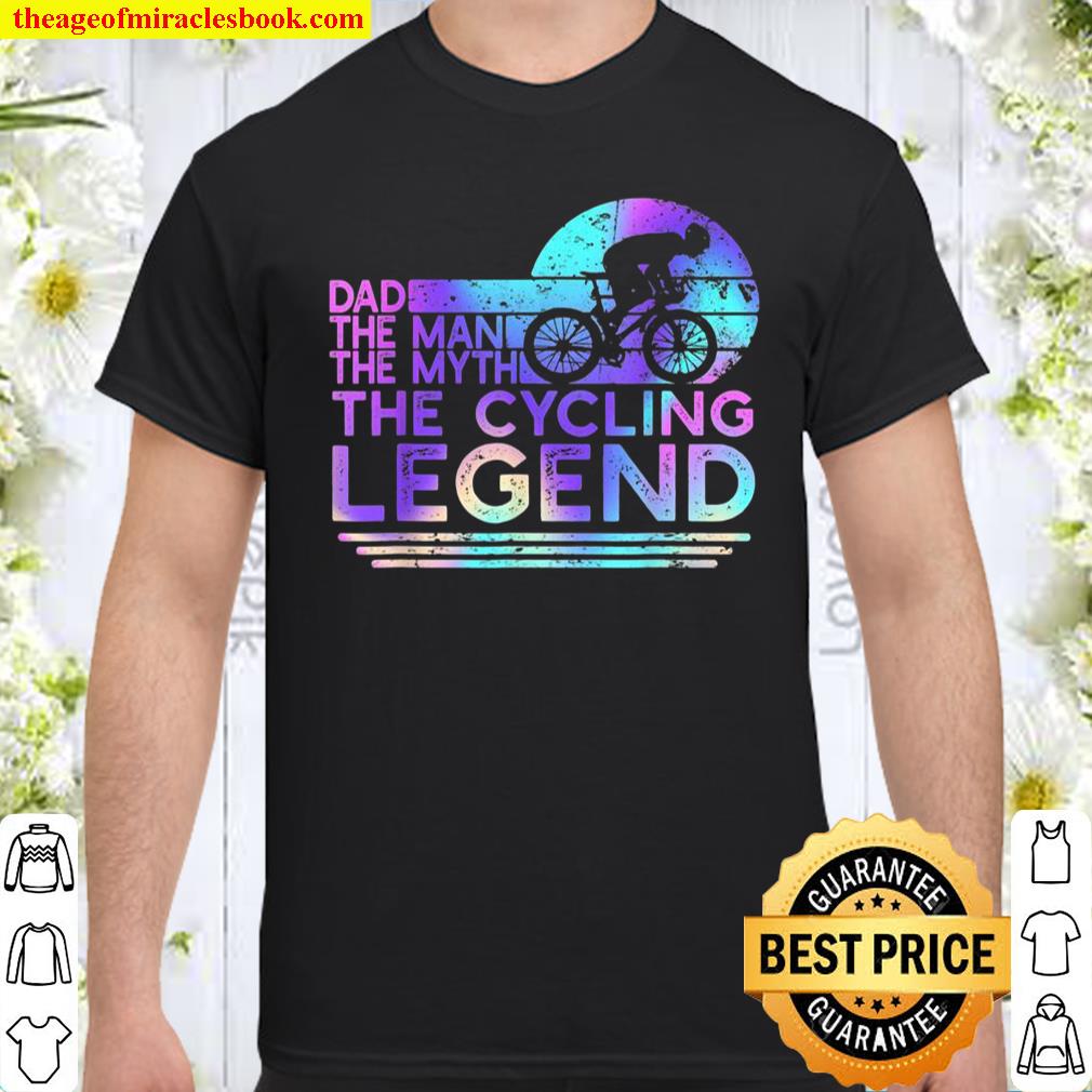 Men Cycling Da The Man The Myth The Legend Cyclist Shirt, hoodie, tank top, sweater