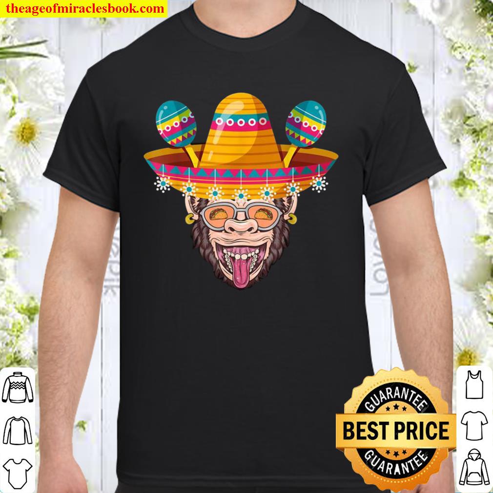 Monkey Cinco De Mayo Monkey limited Shirt, Hoodie, Long Sleeved, SweatShirt