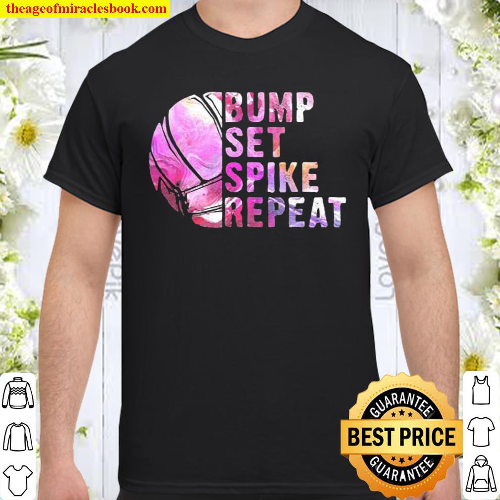Official Bump set spike repeat shirt, hoodie, tank top, sweater