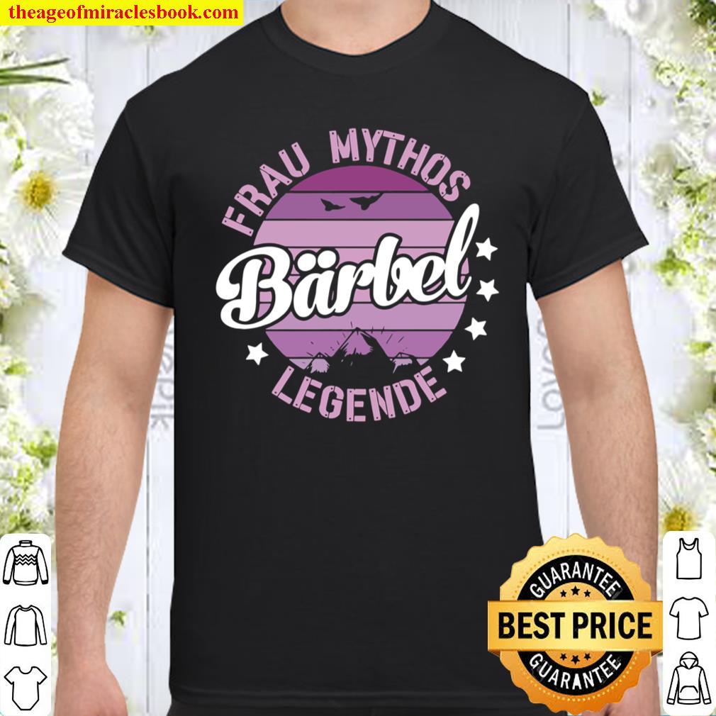 Retro Barbel Frau Mythos Legende Vintage shirt, hoodie, tank top, sweater