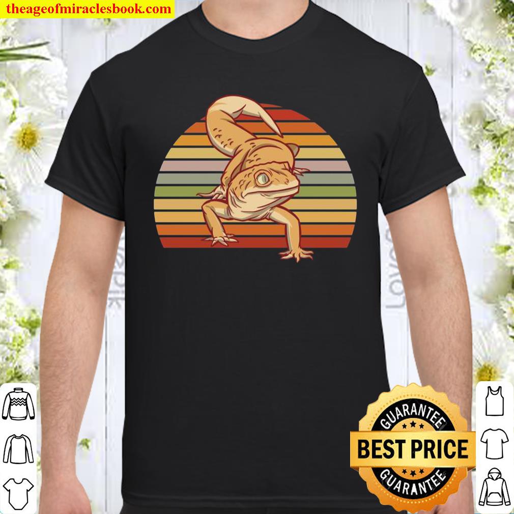 Retro Gecko Lizard Reptiles Salamander Pet Shirt, hoodie, tank top, sweater