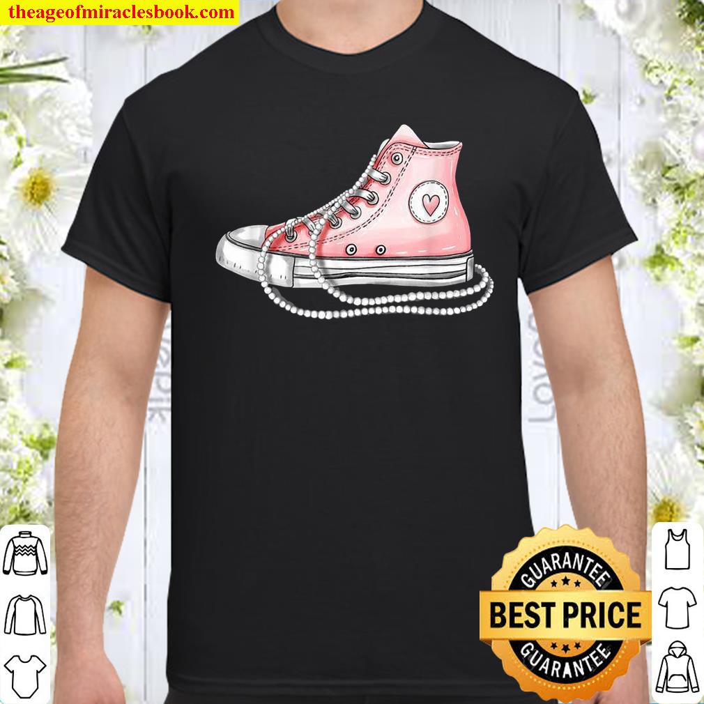 Rosa Perlenherz Turnschuhe #4 Shirt, hoodie, tank top, sweater Rosa Perlenherz Turnschuhe #4 Shirt, hoodie, tank top, sweater