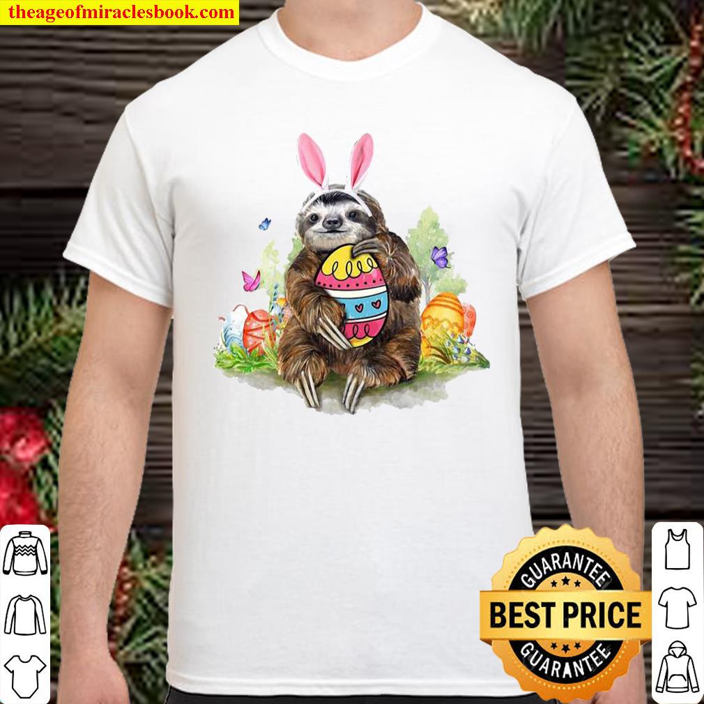 Sloth Hug Easter Egg shirt, hoodie, tank top, sweater