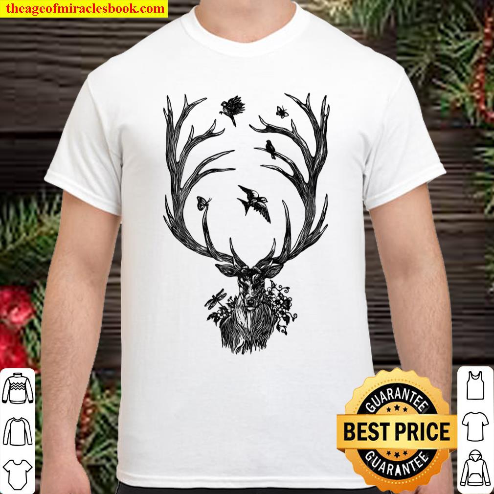 Stag & Woodland Critters shirt, hoodie, tank top, sweater