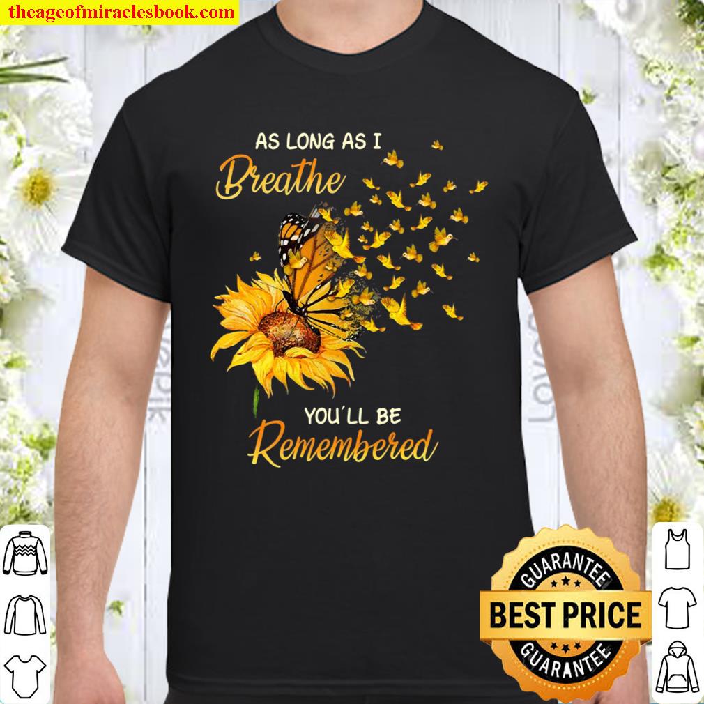 Sunflower Butterfly Angel Memorial shirt, hoodie, tank top, sweater