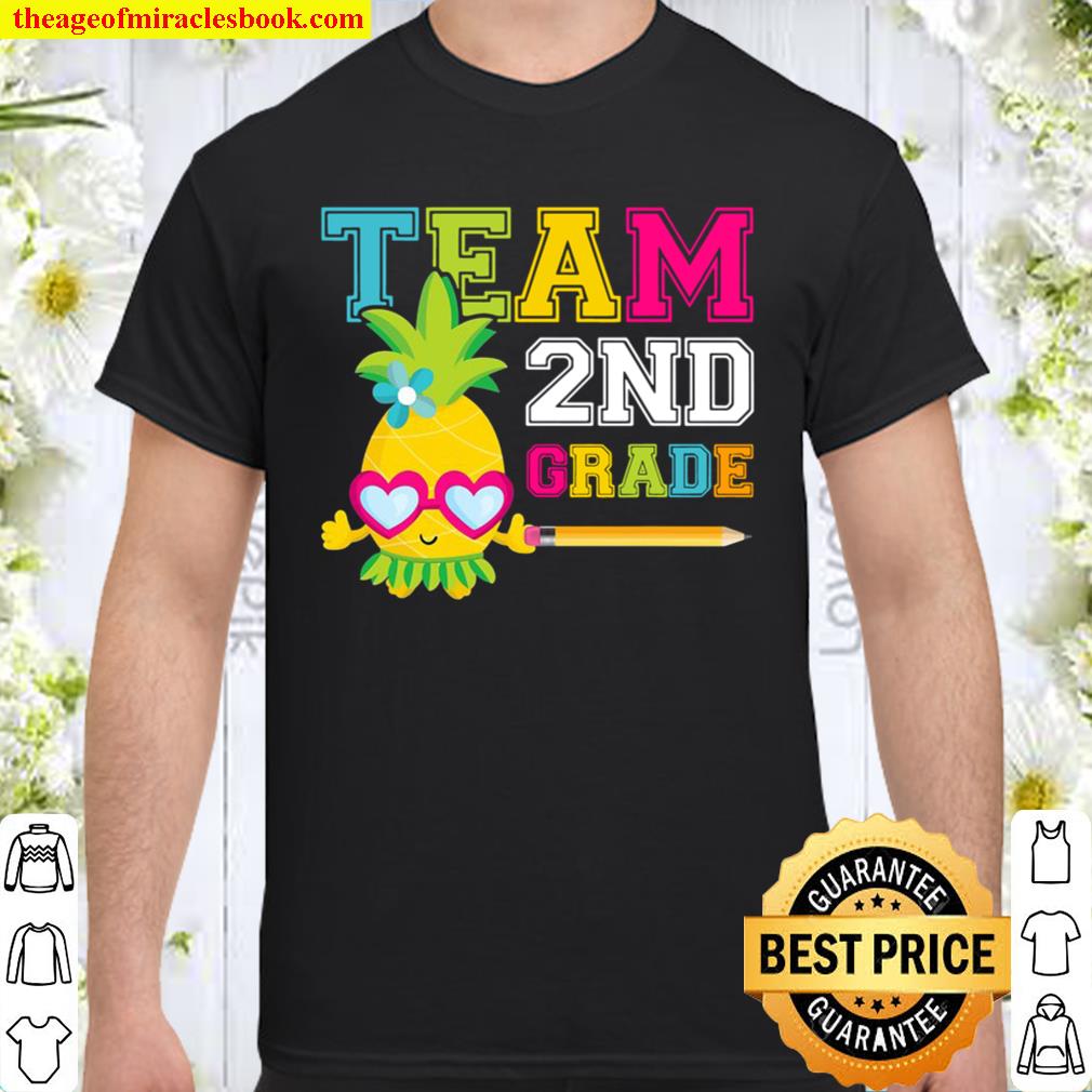 Team 2Nd Grade Cute Tropical Pineapple limited Shirt, Hoodie, Long Sleeved, SweatShirt