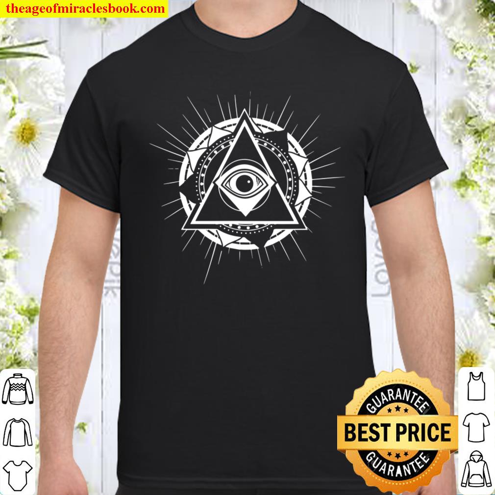 Third Eye Illuminati Pyramid Symbol Shirt, hoodie, tank top, sweater