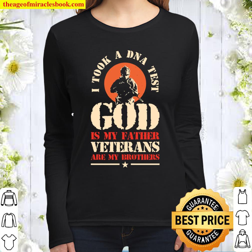 Veteran DNA Test Women Long Sleeved