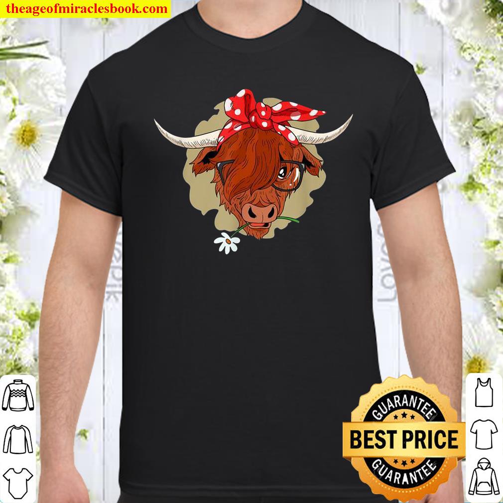 Women’s Scottish Highland Cow Farm Shirt, hoodie, tank top, sweater