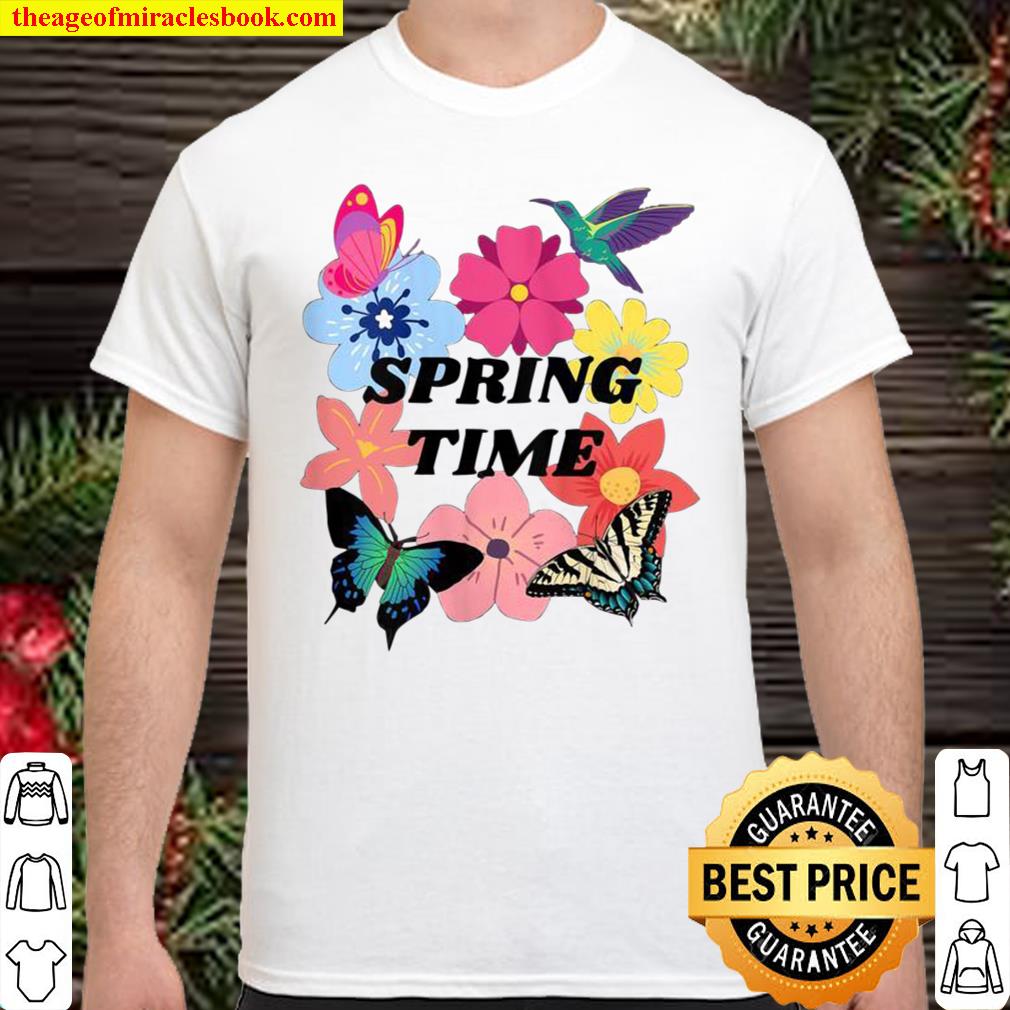 Womens Spring Time Flowers Butterfly and Humming Birds limited Shirt, Hoodie, Long Sleeved, SweatShirt Womens Spring Time Flowers Butterfly and Humming Birds limited Shirt, Hoodie, Long Sleeved, SweatShirt