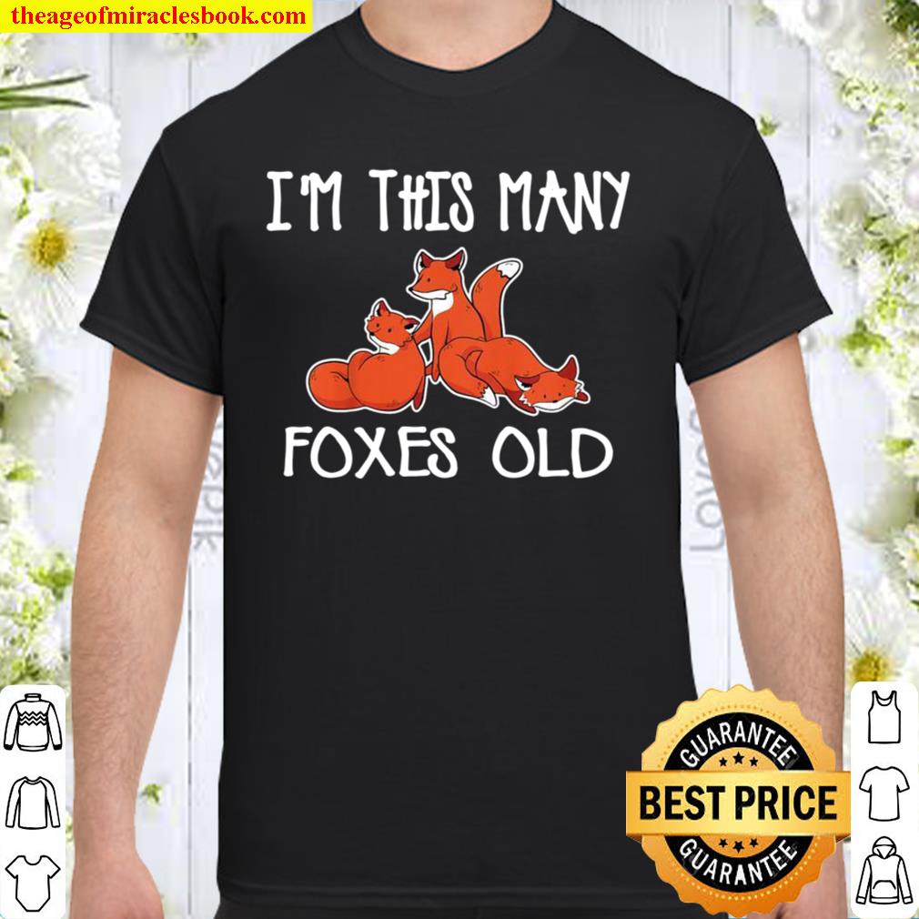 Youth Third Birthday Party I’m This Many Foxes Old limited Shirt, Hoodie, Long Sleeved, SweatShirt Youth Third Birthday Party I’m This Many Foxes Old limited Shirt, Hoodie, Long Sleeved, SweatShirt