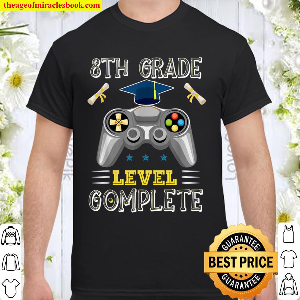 2021 Graduation Gamer 8th Grade Level Complete video games limited Shirt, Hoodie, Long Sleeved, SweatShirt 2021 Graduation Gamer 8th Grade Level Complete video games limited Shirt, Hoodie, Long Sleeved, SweatShirt