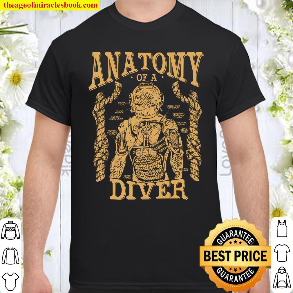 Anatomy Of A Diver Shirt, hoodie, tank top, sweater Anatomy Of A Diver Shirt, hoodie, tank top, sweater