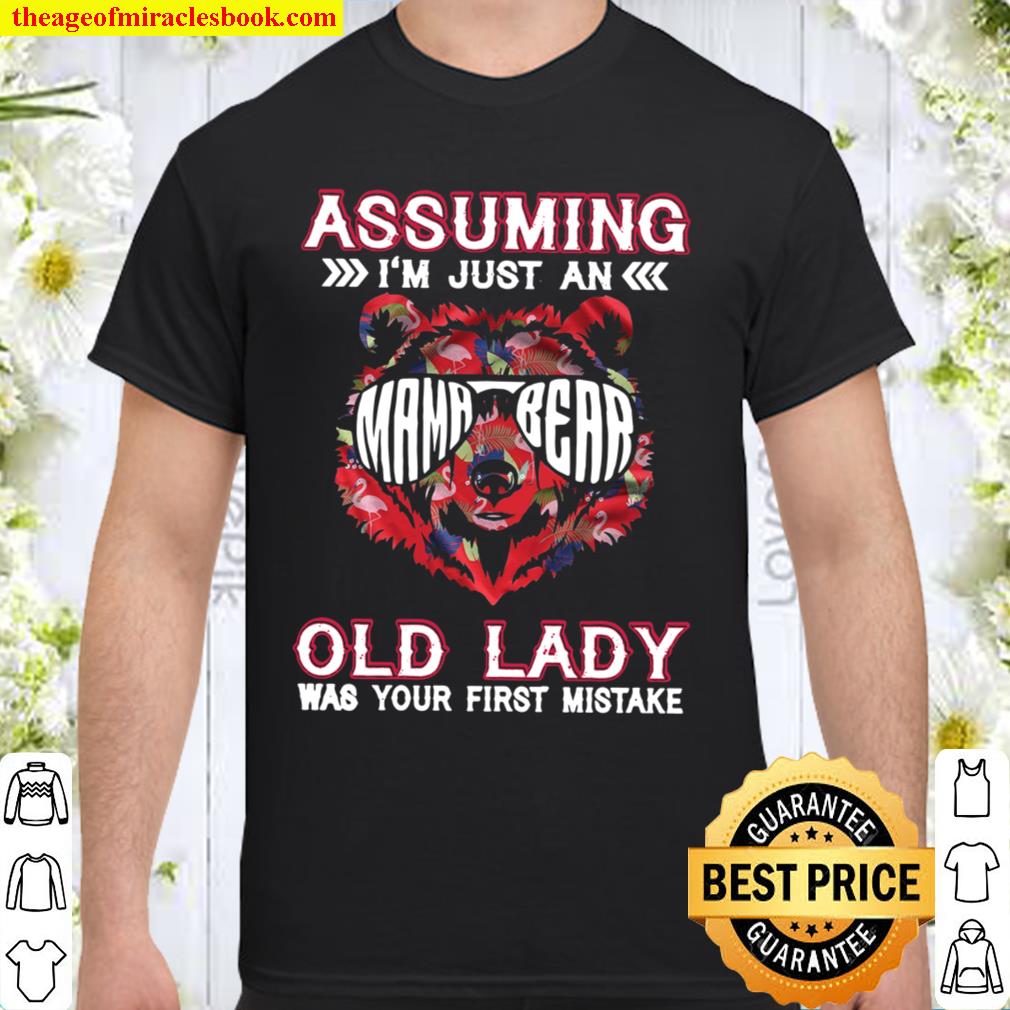 Assuming I’m Just An Old Lady Was Your First Mistake hot Shirt, Hoodie, Long Sleeved, SweatShirt