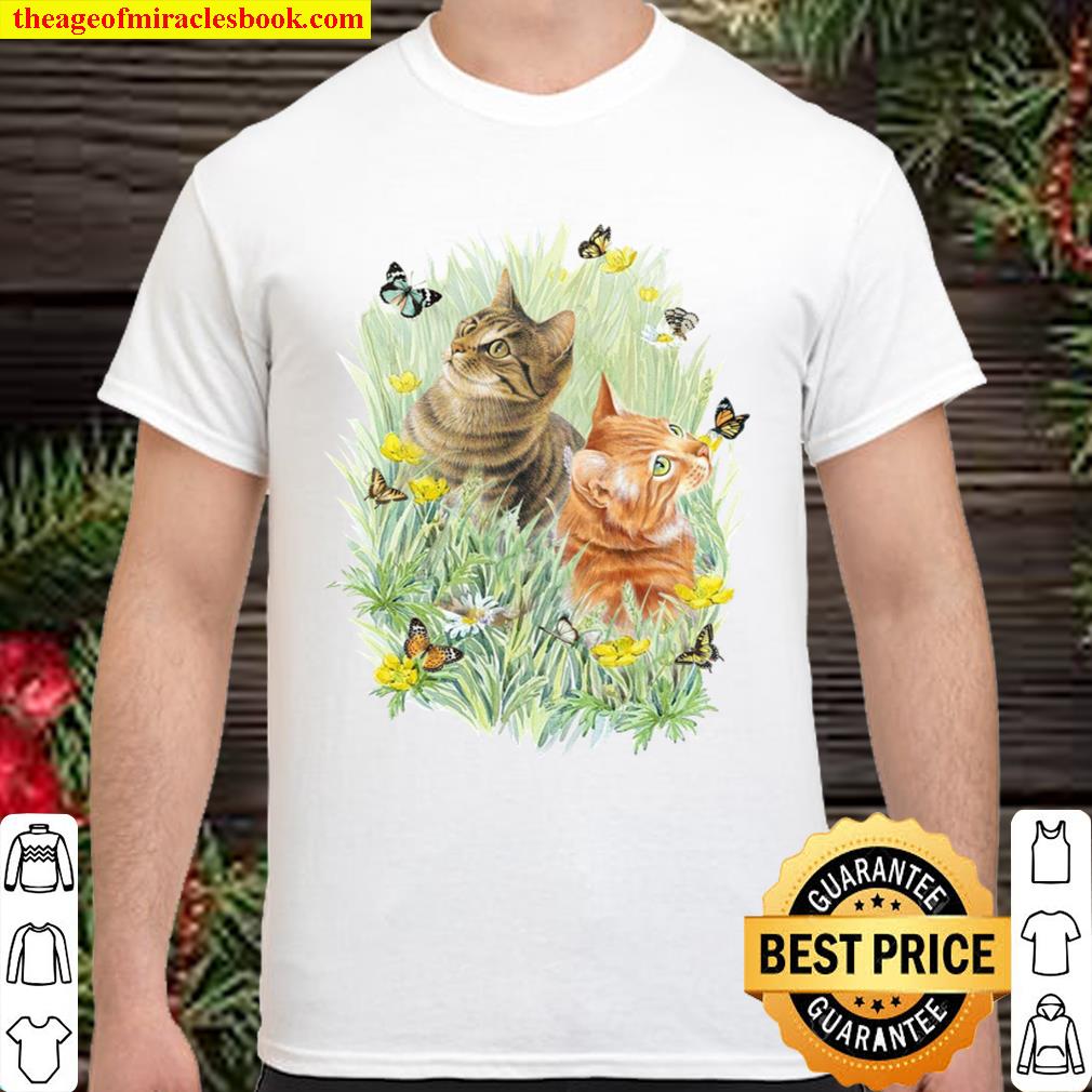 Cat And Butterfly limited Shirt, Hoodie, Long Sleeved, SweatShirt
