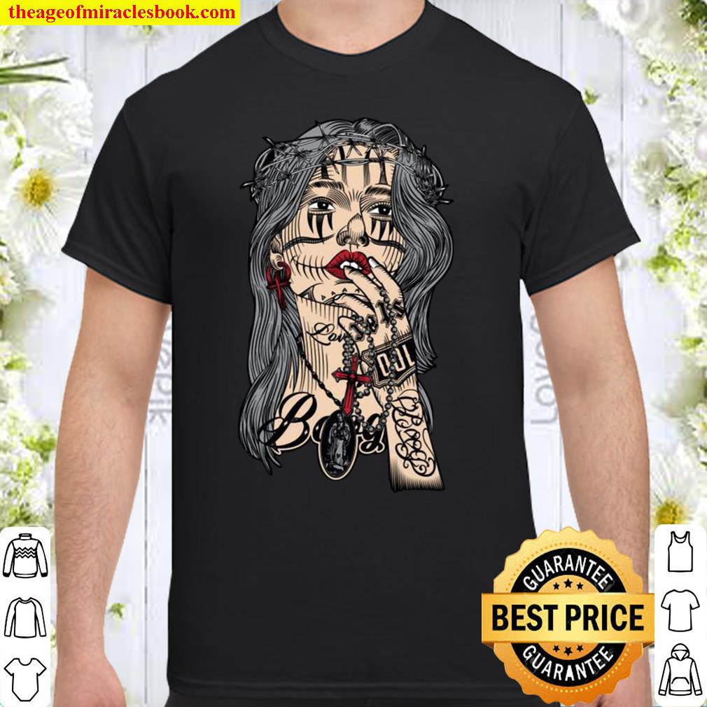 Chicano Muertos Girl hot Shirt, Hoodie, Long Sleeved, SweatShirt