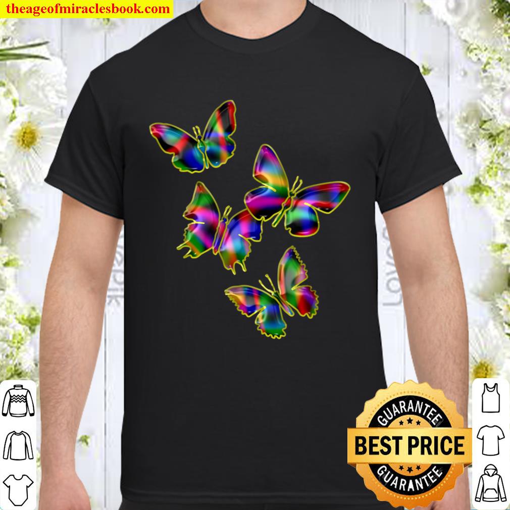 Colorful Butterflies 2021 Shirt, Hoodie, Long Sleeved, SweatShirt Colorful Butterflies 2021 Shirt, Hoodie, Long Sleeved, SweatShirt