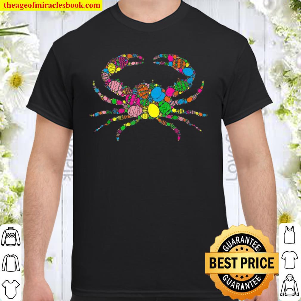 Colorful Egg Crab Easter Day 2021 Shirt, Hoodie, Long Sleeved, SweatShirt Colorful Egg Crab Easter Day 2021 Shirt, Hoodie, Long Sleeved, SweatShirt