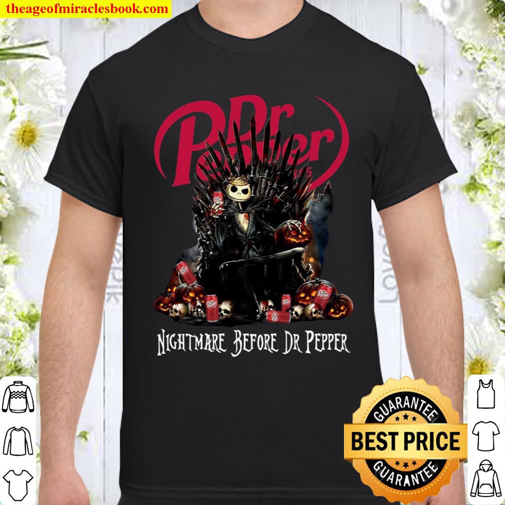 Dr Pepper Nightmare Before Dr Pepper Shirt, hoodie, tank top, sweater