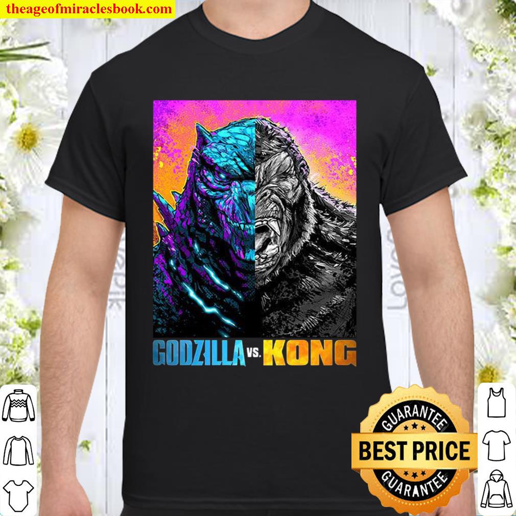 Godzilla Vs Kong Black hot Shirt, Hoodie, Long Sleeved, SweatShirt