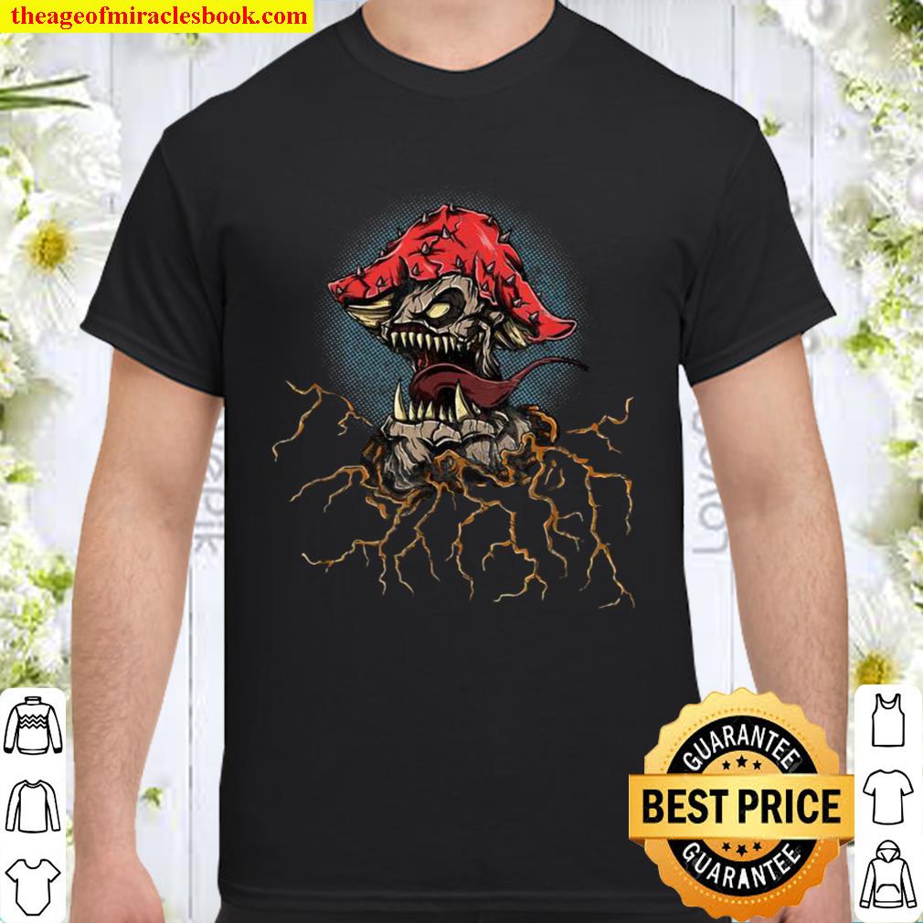 Goth Evil Punk Monster Mushroom limited Shirt, Hoodie, Long Sleeved, SweatShirt