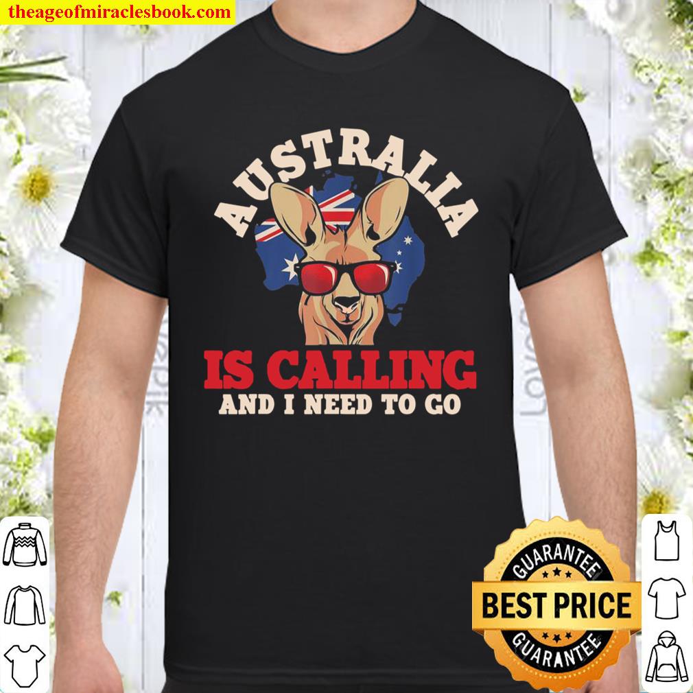Great Australia Is Calling Kangaroo Silhouette Shirt, hoodie, tank top, sweater