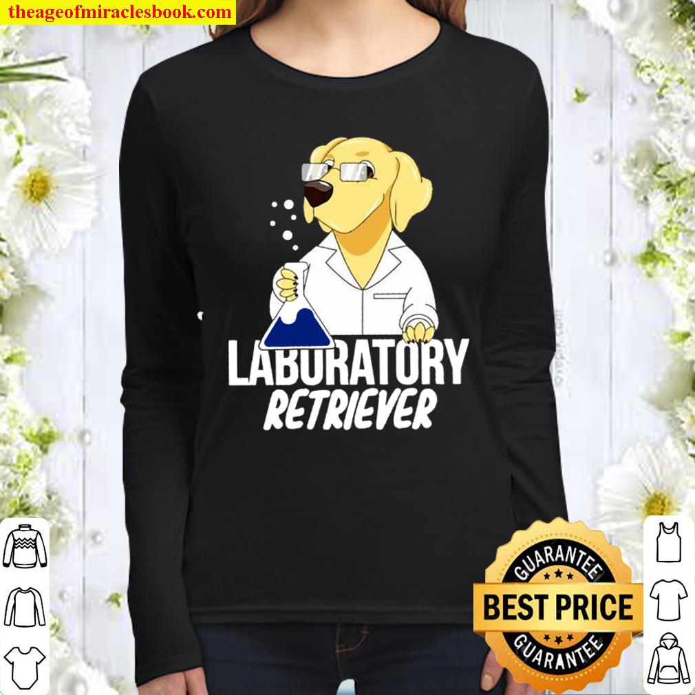 Laburatory Retriever Women Long Sleeved