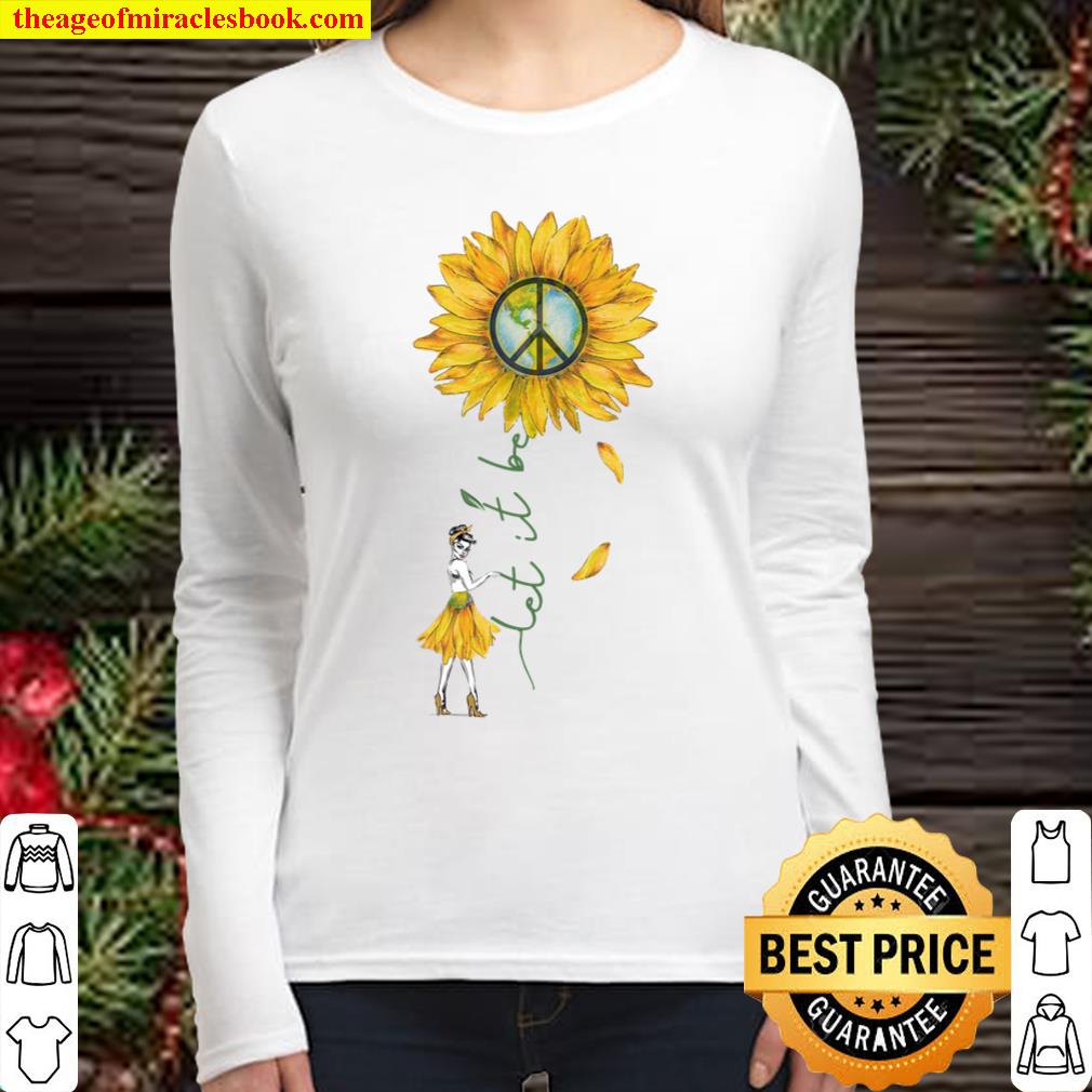Let It Be Peace Women Long Sleeved