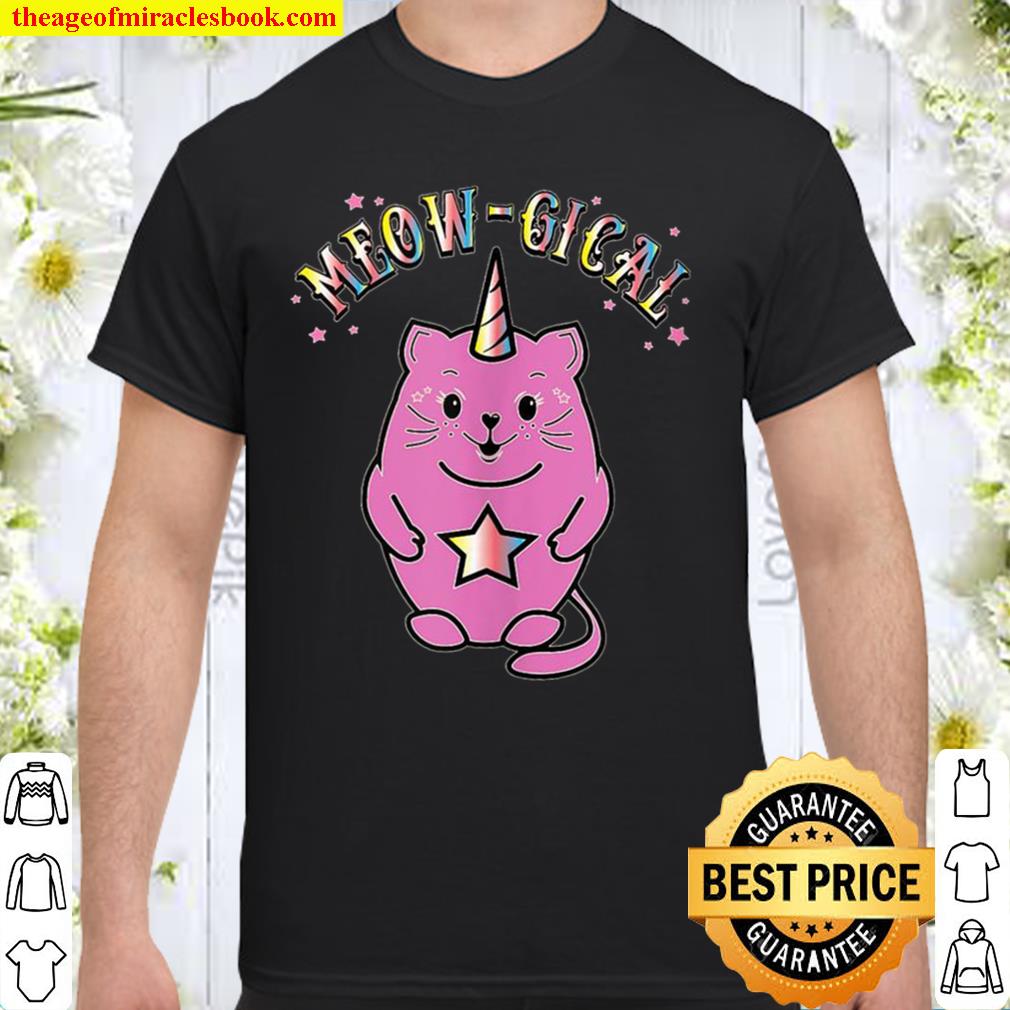 Meowgical Kittycorn Magical Cute Cat Unicorn limited Shirt, Hoodie, Long Sleeved, SweatShirt