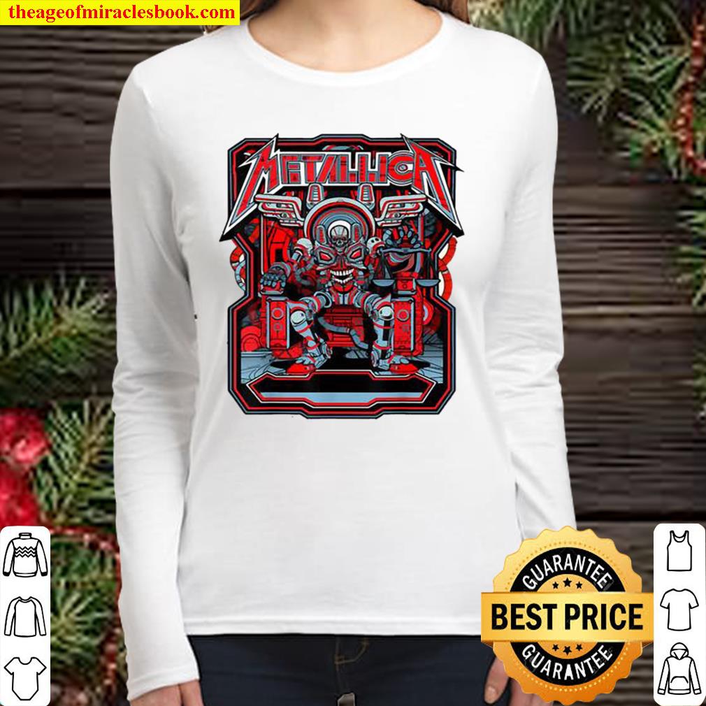 Metallicas Skull Women Long Sleeved